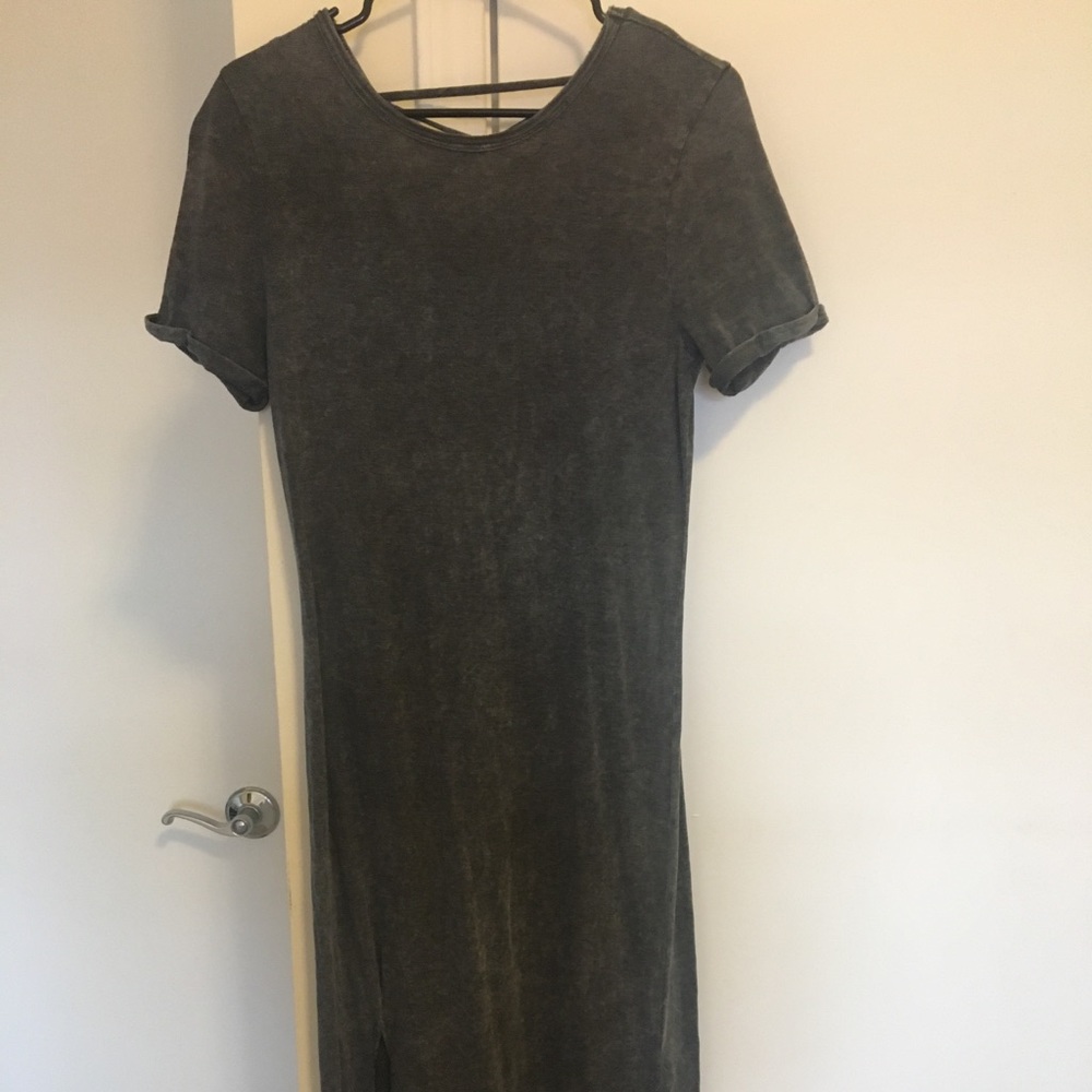 Top Shop Grey Maxi Dress